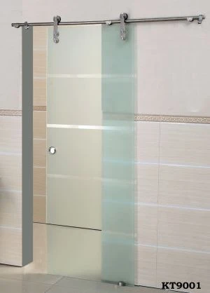 Sus304 portas de vidro deslizantes interiores