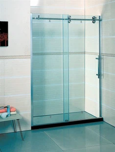 Portas de chuveiro sem moldura vidro temperado